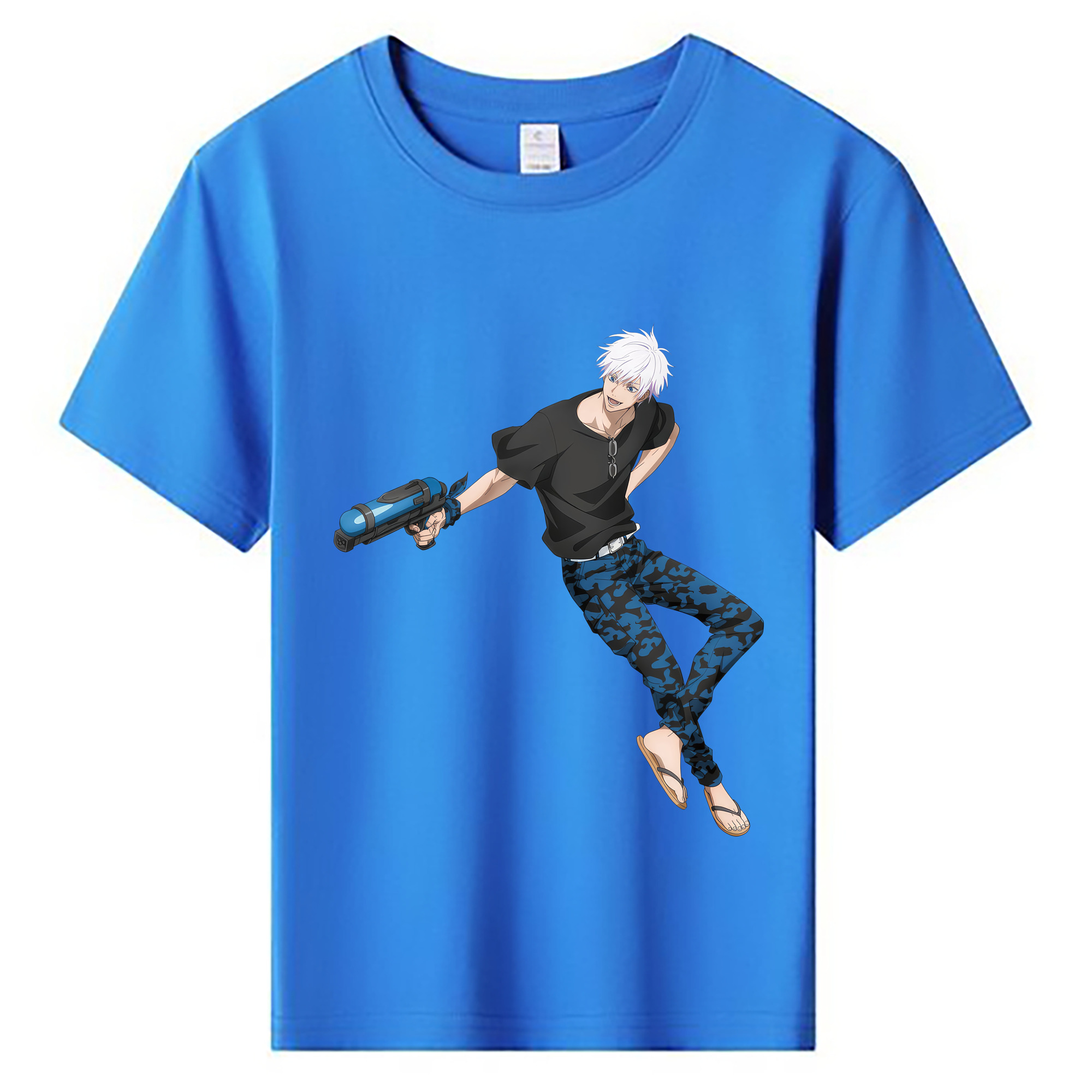 （画像用） 呪術廻戦 Jujutsu Kaisen 綿100％キッズTシャツ（フロントプリント）